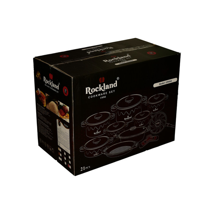 سرویس پخت و پز 21 پارچه راکلند مدل لیانا | گارانتی تعویض 24 ماهه شرکت راکلند | ارسال رایگان