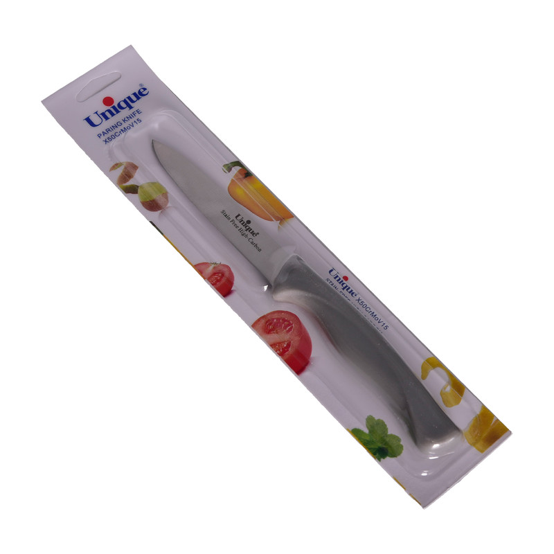 چاقو تک آشپزخانه (ساده/ اره ای) یونیک کد 5515 | ضمانت اصالت کالا | کارتن 144 عددی(جور)